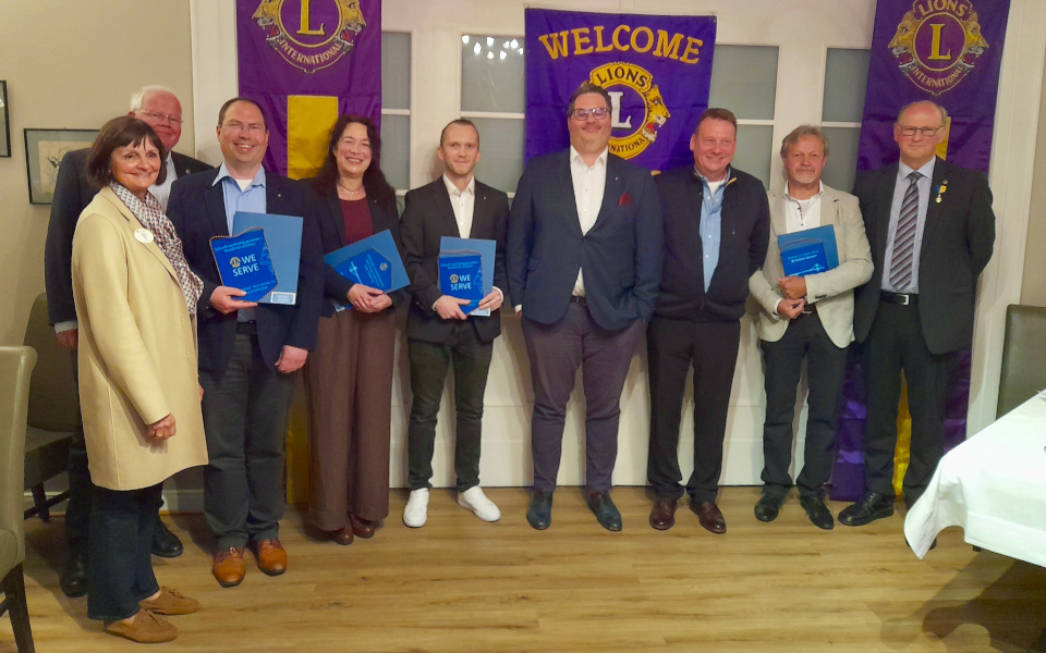 Neue Mitglieder im Lions Club